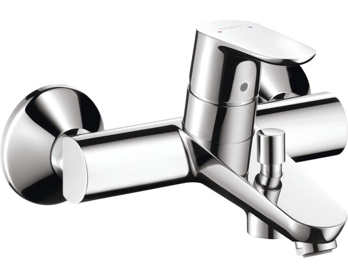 Hansgrohe Focus E2 vaňová nástenná páková batéria, chróm, rozteč 150 mm